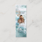 Himmlischer Garten der Rose Gedenkstätte Lesezeich Mini Visitenkarte (Vorderseite)