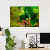 Himmlischer Garten Poster (Heimbüro)