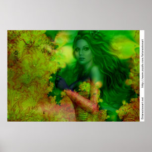 Himmlischer Garten Poster