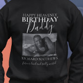Himmlischer Geburtstag Daddy | FOTO Sweatshirt