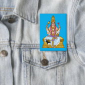 Himmlischer Herr Chandra-Knopf Button (Insitu)