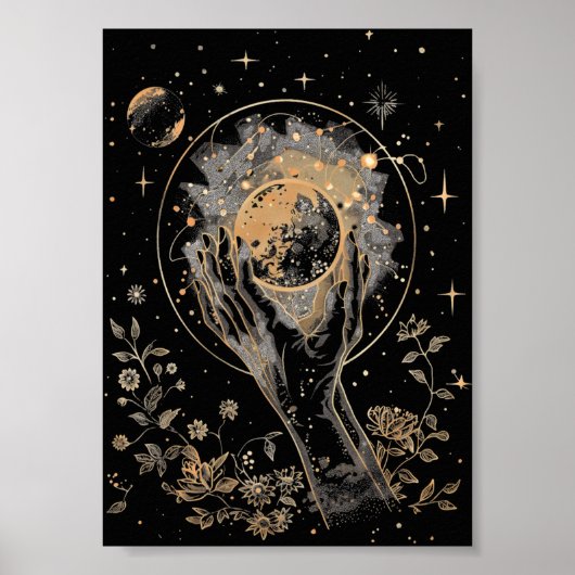 Himmlischer Hexengarten Poster (Vorne)