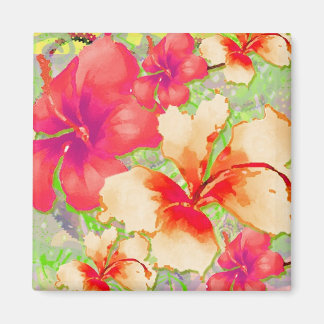 HIMMLISCHER HIBISKUS MAGNET