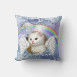 Himmlischer Himmel mit Rainbow-Pet Kissen