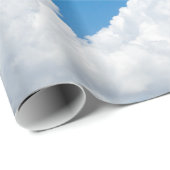 Himmlischer Himmelswolken - Hintergrund Geschenkpapier (Rolleneckpunkt)