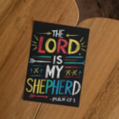 Himmlischer Hirte: Bibelverse Postkarte