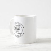 Himmlischer Honigbecher Kaffeetasse (Vorderseite Links)