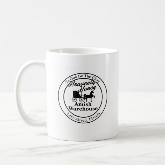 Himmlischer Honigbecher Kaffeetasse (Links)