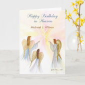 Himmlischer Individuelle Name am Geburtstag, Alter Karte (Gelbe Blume)