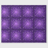 Himmlischer lila Wirbel u. Geschenkpapier (Flach)