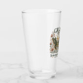 Himmlischer Motten-Blumenaufkleber Glas (Rechts)