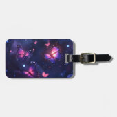 Himmlischer Nachtfaltergarten Gepäckanhänger (Vorderseite horizontal)