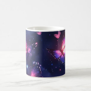 Himmlischer Nachtfaltergarten Kaffeetasse