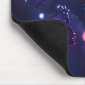 Himmlischer Nachtfaltergarten Mousepad (Ecke)