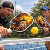 Himmlischer Paladin des ewigen Lichts Pickleball Schläger
