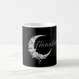 Himmlischer personalisierter Mond-Göttinnen-Name a Kaffeetasse