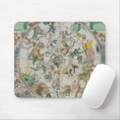 Himmlischer Planisphere, der die Zeichen des Zod Mousepad (Mit Mouse)