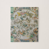 Himmlischer Planisphere, der die Zeichen des Zod Puzzle (Vertikal)