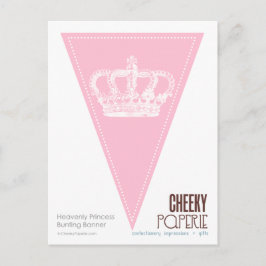 Himmlischer Princess Crown 2-Jagdbanner Postkarte