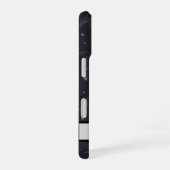 Himmlischer Rabe Dunkle Akademie Monogramm iPhone 16 Hülle (Rechte Seite)