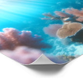 Himmlischer Schnorchel Poster (Ecke)