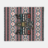 Himmlischer Sky Fleecedecke (Vorderseite (Horizontal))