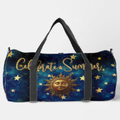 Himmlischer Sommer Feiern Sie den Sommer Duffle Bag (Vorderseite)