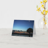 Himmlischer Sonnenaufgang Karte (Gelbe Blume)