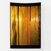 Himmlischer Sonnenuntergang Banner (Vertikal)