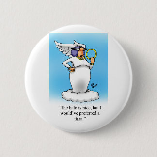 Himmlischer Spaß Angel Fashion Cartoon Geschenk! Button