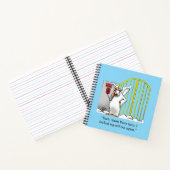 Himmlischer Spaß SpiralNotebook Notizblock (Innenseite)