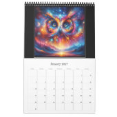 Himmlischer spiritueller lebendiger Kalender (Jan 2027)