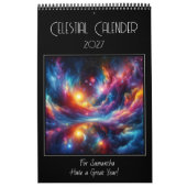 Himmlischer spiritueller lebendiger Kalender (Titelbild)