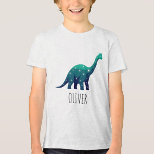 Himmlischer Sternenbrachiosaurus – Magischer Dinos Tri-Blend Shirt