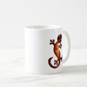 Himmlischer ThemaGecko Kaffeetasse (VorderseiteRechts)