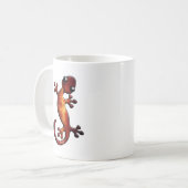 Himmlischer ThemaGecko Kaffeetasse (Vorderseite Links)