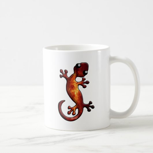 Himmlischer ThemaGecko Kaffeetasse (Rechts)