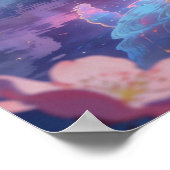 Himmlischer Traum Der Kosmische Wal Poster (Ecke)