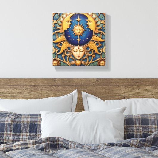 Himmlischer Traum Leinwanddruck (Insitu (Schlafzimmer))
