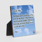 Himmlischer Vater Fotoplatte (Vorderseite)