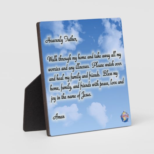 Himmlischer Vater Fotoplatte (Vorderseite)