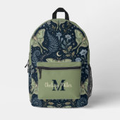 Himmlischer Wald Botanik-Rucksack Bedruckter Rucksack (Vorderseite)