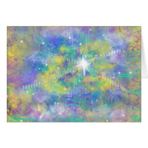 Himmlischer Weihnachtsstern Christliche Kunst Bibe