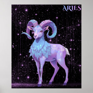 Himmlischer Widder – Astrologie-Kunst Poster