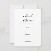 Himmlischer Winter-Mitternachts-Funkel-Hochzeit RSVP Karte (Rückseite)