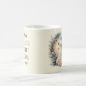 Himmlischer Winterengel - Laterne des Friedens Kaffeetasse (Mittel)