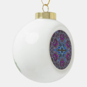 Himmlischer Wirbel Keramik Kugel-Ornament (Links)
