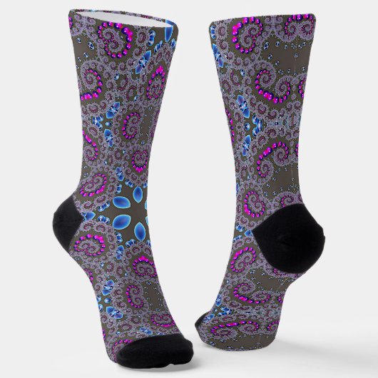 Himmlischer Wirbel Socken (Gewinkelt)