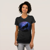 Himmlischer Wolf T-Shirt (Vorne ganz)