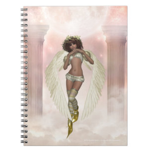 Himmlisches Angel-Design-Notebook Notizblock